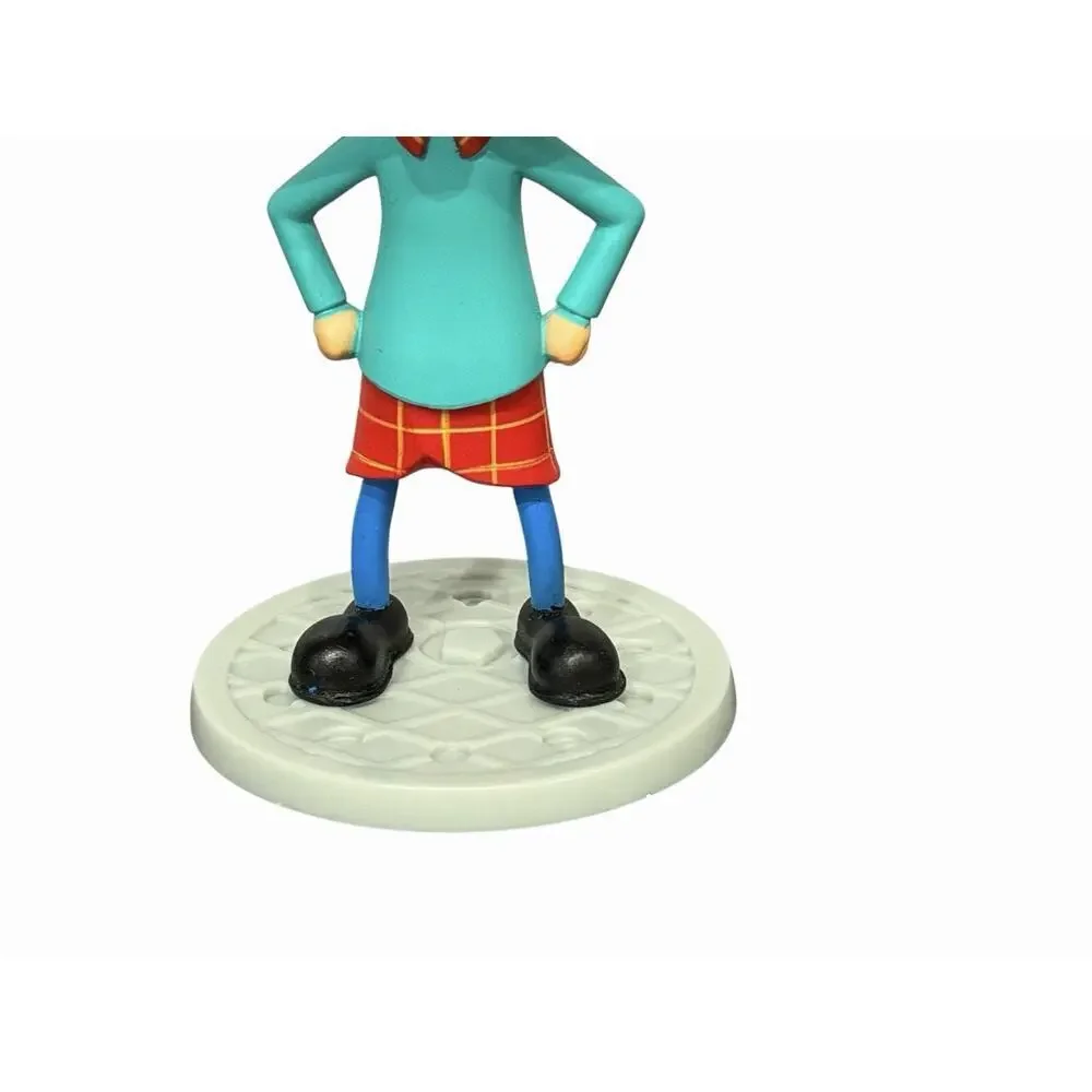 Hey Arnold 3” Mini Bobblehead Figure, Football head, Nickelodeon Collection